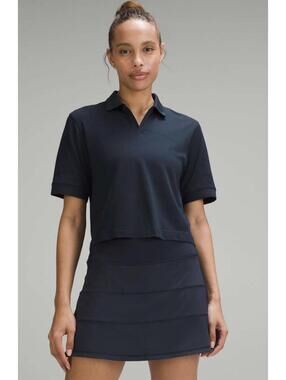 Lululemon Swiftly Tech Short-Sleeve Polo Shirt Colour Tip – Size 14 – NWOT